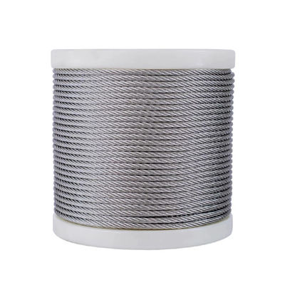 अच्छा दाम विंच स्ट्रेंथ 1570-1960 MPa प्रोसेसिंग सर्विस अन्य के लिए 6X12 7FC/6X24 FC / 6X19 FC / 6X37 FC स्टेनलेस स्टील वायर रोप ऑनलाइन