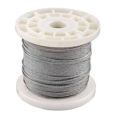 अच्छा दाम अनुकूलन व्यास स्टेनलेस स्टील 316 तार रस्सी 1x7 ss304 ss316 जिम केबल जरूरतों के लिए Inox केबल ऑनलाइन