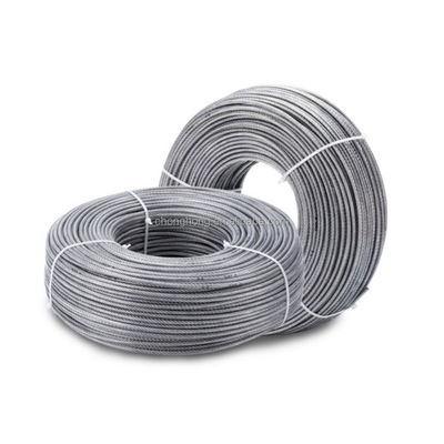 अच्छा दाम प्रमाणित रस्सी तार 1x12 स्टेनलेस स्टील वायर रोप कई विशिष्टताओं और अन्य प्रसंस्करण सेवा के लिए ऑनलाइन