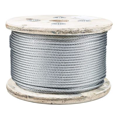 अच्छा दाम अन्य प्रसंस्करण सेवा के लिए मल्टी स्ट्रैंड स्टील केबल 1x7 जस्ती स्टील वायर रस्सी ऑनलाइन