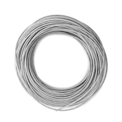 अच्छा दाम 304/316 7X7 स्टेनलेस स्टील वायर केबल का उपयोग जस्ती विमान केबल में किया जाता है ऑनलाइन
