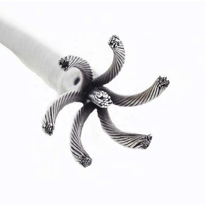 अच्छा दाम गैर मिश्र धातु खुदाई 7X19 12 मिमी गर्म डुबोया जस्ती स्टील तार रस्सी भारी शुल्क अनुप्रयोगों और परियोजनाओं के लिए ऑनलाइन