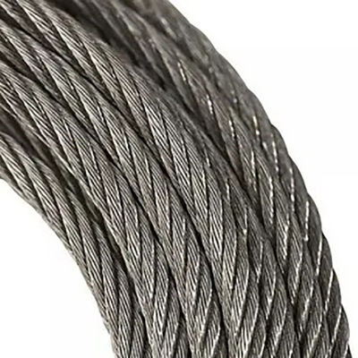 अच्छा दाम क्रेन GOST 7667-80 17mm 20.5mm 21mm 27mm 31mm 6x25 7x7 स्टील वायर रोप जिसकी ताकत 1570-1960 MPa है ऑनलाइन