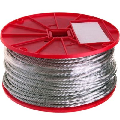 अच्छा दाम 7x19 Mil-Sepc-DTL-83420 जस्ती विमान केबल स्टील केबल रस्सी तार 1/4 