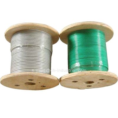 अच्छा दाम पीवीसी लेपित स्टील केबल रस्सी 5/32