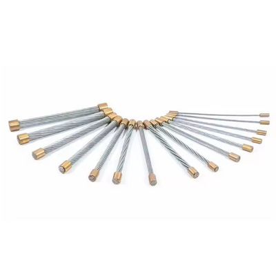 अच्छा दाम 6X7 एफसी 7X7 जस्ती उच्च कार्बन स्टील तार स्टील स्ट्रैंड ASTM मानक और रस्सी अनुप्रयोग के लिए मजबूत ऑनलाइन