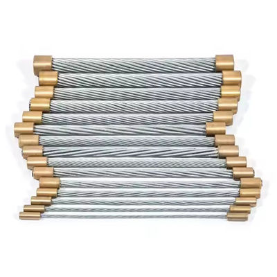 अच्छा दाम OEM 7/32 SWG 7/1.83mm स्टे वायर गाय वायर स्टील स्ट्रैंडेड वायर टॉलरेंस ±1% निर्माण के लिए ऑनलाइन