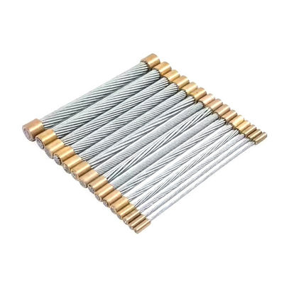 अच्छा दाम अन्य प्रसंस्करण सेवा ईएचएस 3/8'' गैल्वेनाइज्ड स्टील केबल स्टे वायर एएसटीएम ए475 क्लास ए नॉन-अलॉय प्रसंस्करण के लिए ऑनलाइन