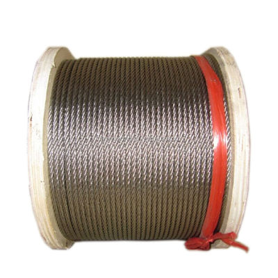 अच्छा दाम स्टील केबल रोप्स वायर स्टेनलेस रोप 6x19 पीपी कोर इनॉक्स केबल A2 A4 SUS 304 टॉलरेंस ±1% पॉलिश किया हुआ निर्यातक ऑनलाइन