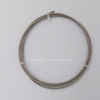 अच्छा दाम स्टेनलेस स्टील केबल रस्सी 1000ft एसएस केबल 7x7 0.8 मिमी एआईएसआई 316 स्टेनलेस केबल तार रस्सी भारी शुल्क और औद्योगिक के लिए ऑनलाइन