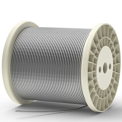 अच्छा दाम स्टेनलेस स्टील एयरक्राफ्ट केबल T316 7x7 स्टील केबल रस्सियाँ डेकिंग रेलिंग सिस्टम के लिए 7*7 1/8