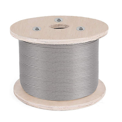 अच्छा दाम 6mm Stainless 304 Cable 316 304 Stainless Steel SS Cable for Balustrade Cable Deck Rails Other Processing Service Offered ऑनलाइन