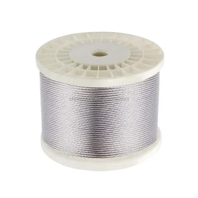 अच्छा दाम 1x19 7x7 7x19 T316 स्टेनलेस स्टील एयरक्राफ्ट केबल डेक केबल रेलिंग किट के लिए 1/8 