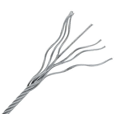 अच्छा दाम रस्टप्रूफ स्टील वायर रस्सी 304 स्टेनलेस स्टील केबल आउटडोर 7X19 के लिए बंडलिंग के लिए ऑनलाइन