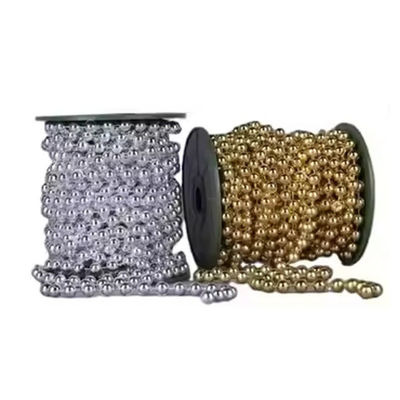 अच्छा दाम 4mm Ball Chain Manufacturer Metal Colorful Customized Ball Chain For Jewelry Making Tag Chain ऑनलाइन