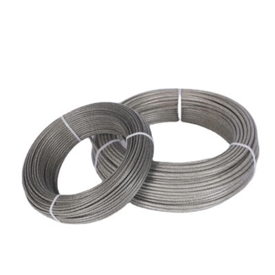 अच्छा दाम 100ft Coils Steel Wire Rope 7*19 3/32