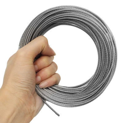 अच्छा दाम 1000FT 316 Stainless Steel Cable 3 16 Inch 7x7 For Long Lasting Railing ऑनलाइन