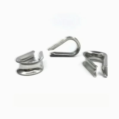 अच्छा दाम 12PCS M10 Stainless Steel Thimble for Pull-Line Fitting and 3/8 Inches Diameter Wire Rope ऑनलाइन