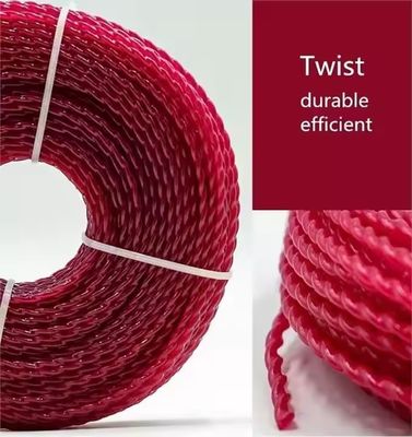 अच्छा दाम Ultra Twisted String Trimmer Line Nylon Grass Cutting Line For Brush Cutter 0.095 Inch ऑनलाइन