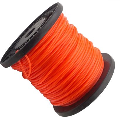 अच्छा दाम 0.95 inch Grass Trimmer Spool Line String Trimming Line Nylon Steel Wire Core Brush Cutter Line ऑनलाइन