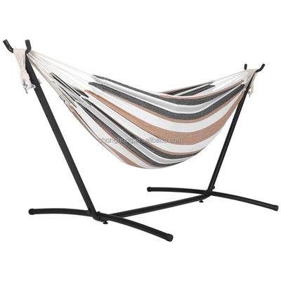 अच्छा दाम Double Hammock Two Person Hammock Chair with Steel Stand/Space Saving Steel Stand Hammock ऑनलाइन