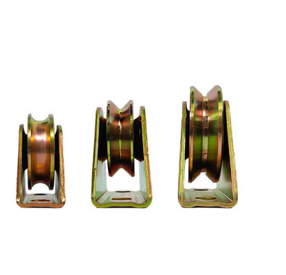 अच्छा दाम Sliding Guide Roller Gate Wheel 50mm 60mm 70mm 80mm 90mm 100mm U V Y Type Groove Sliding Door Pulley ऑनलाइन