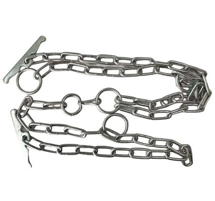 अच्छा दाम Standard 6mm 8mm Zinc Plated Animal Cattle Cow Link Chains with ISO CE Certificate ऑनलाइन