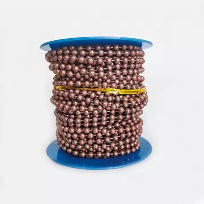 अच्छा दाम Roller Blind Ball Chain 4.5mm Roller Shade Bead Chain Stainless Steel Ball Chain NO.10 Blind Components ऑनलाइन