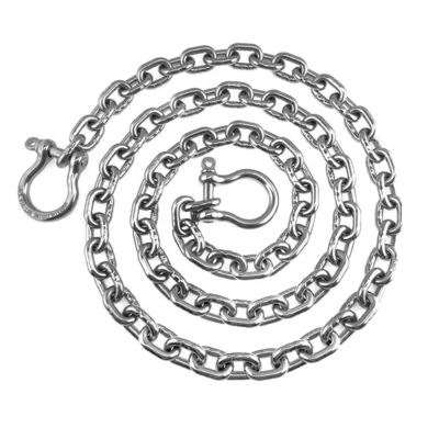 अच्छा दाम Marine Hardware Accessories Stainless Steel Link Chains DIN766 Anchor Chains ऑनलाइन