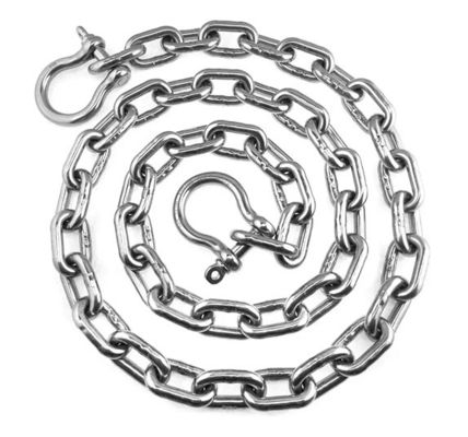 अच्छा दाम Marine Chains Electric Resistance Welding 316 Stainless Steel Anchor Chain for Boats Heat Resistant ऑनलाइन