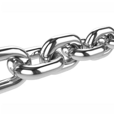 अच्छा दाम Standard Heat Resistant Stainless Steel 304 DIN667 Safe Welded Link Chain Metal Chain Short Link ऑनलाइन