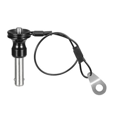 अच्छा दाम 304 स्टेनलेस स्टील बॉल लॉकिंग पिन के साथ बटन हैंडल त्वरित रिलीज़ और सुरक्षित फिक्सिंग के लिए ऑनलाइन