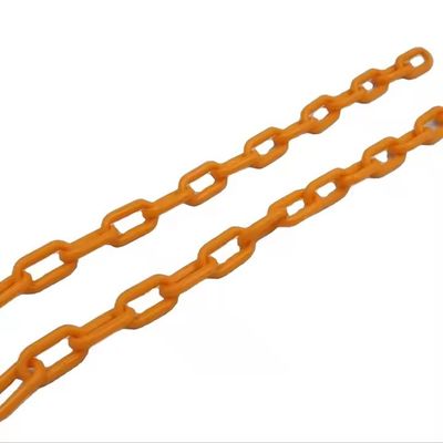 अच्छा दाम सड़क सुरक्षा के लिए 25 मीटर पैकिंग और प्रति मीटर 60 ग्राम के साथ 6 मिमी रंगीन प्लास्टिक चेन ऑनलाइन