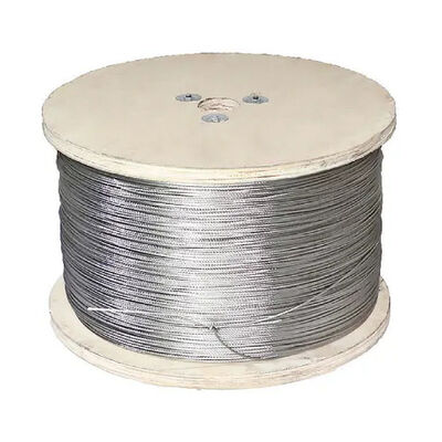 अच्छा दाम उच्च शक्ति 7x19 स्टेनलेस स्टील तार रस्सी उच्च तापमान और उच्च जंग औद्योगिक वातावरण के लिए उपयुक्त ऑनलाइन