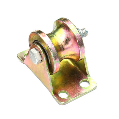 अच्छा दाम ब्रैकेट यू ग्रूव ट्रैक रोलर के साथ भारी शुल्क कठोर रोस्टर व्हील ऑनलाइन