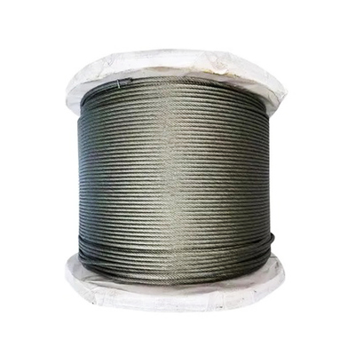 अच्छा दाम 4V*39S-5FC निर्माण मशीनरी सस्पेंडेड प्लेटफॉर्म गैल्वेनाइज्ड ब्राइट के लिए गैल्वेनाइज्ड स्टील वायर रोप ऑनलाइन