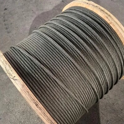 अच्छा दाम MIL-DTL-83420 7x19 निर्माण जस्ती स्टील वायर रस्सी विमान केबल ऑनलाइन