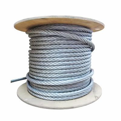 अच्छा दाम 8xK36WS+IWRC 38mm 40mm उच्च शक्ति जस्ती स्टील वायर रस्सी भारी मशीनरी के लिए स्टील वायर रस्सी ऑनलाइन