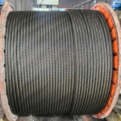 अच्छा दाम अनुकूलन AISI316T स्टेनलेस स्टील तार रस्सी 6x7 एफसी निर्माण और समुद्री अनुप्रयोगों के लिए ऑनलाइन